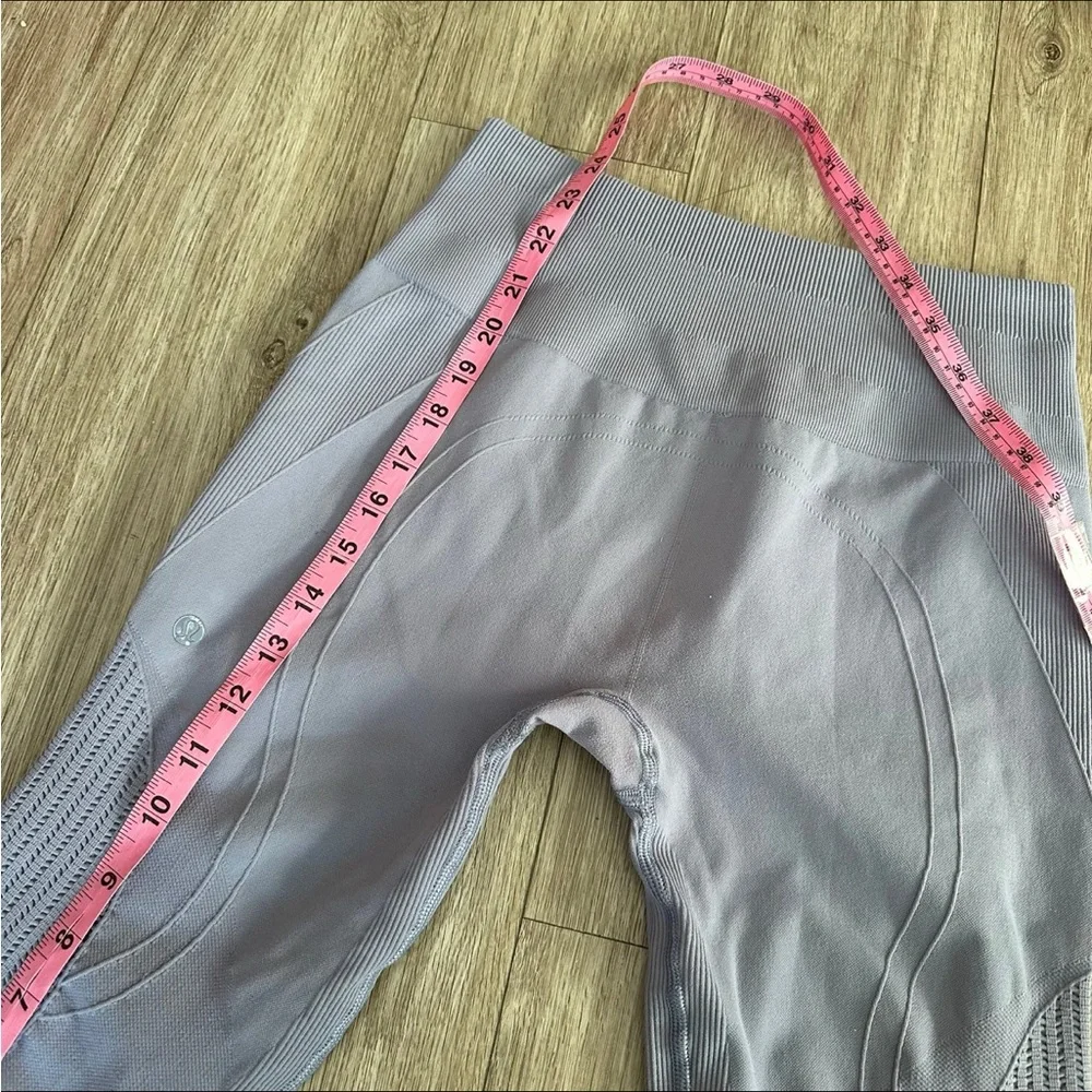 Lululemon flow and go seamless crop leggings
